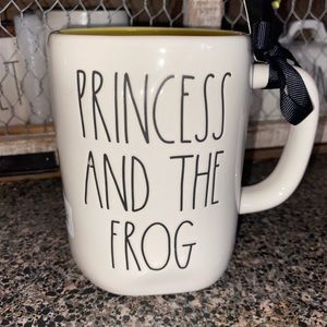 Rae Dunn PRINCESS AND THE FROG Double Sided Mug